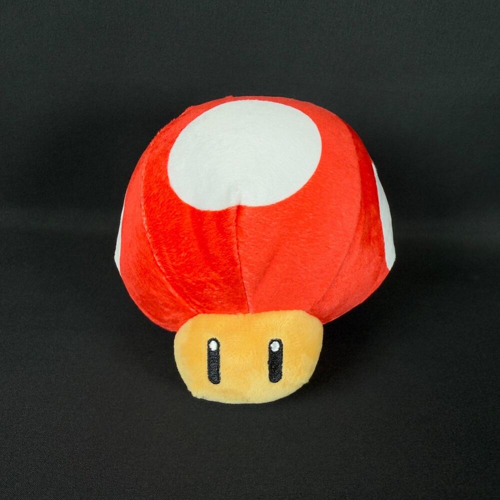Super Mario Bros Red Mushroom 6" Plush Doll Stuffed Toy 2019 Nintendo